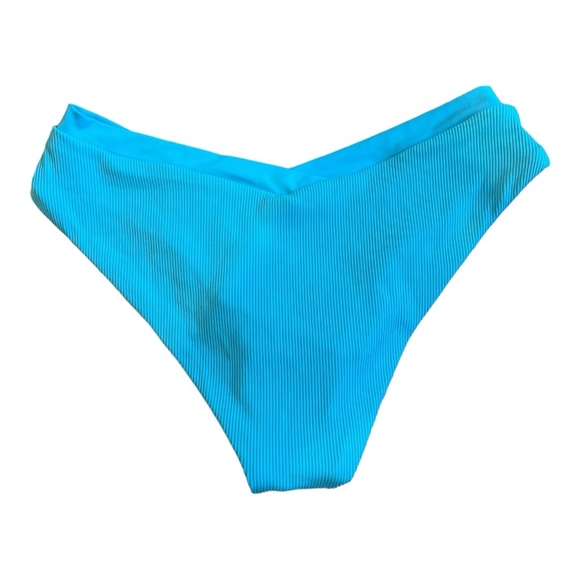 L*Space Pratt Ribbed Bikini Bottom in Aquarius (S) - Picture 5 of 10